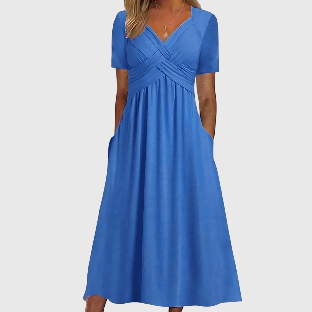 Viola™ | Midi Dress Tummy Control
