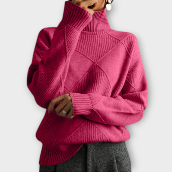 Melanie - Cosy Turtleneck Jumper