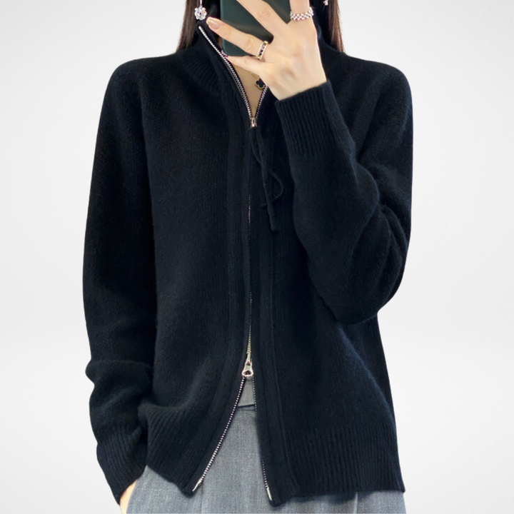 Lisa | Cashmere Zip Vest