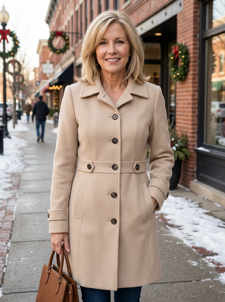 Elegant Coat – Comfortable, Flattering & Timeless