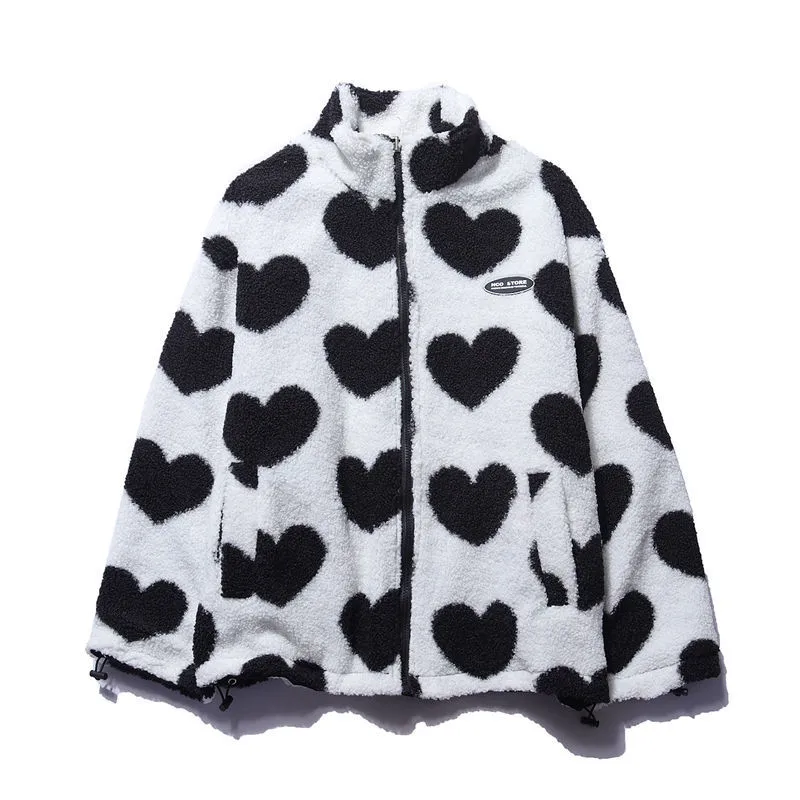 Abigail | Double-sided Heart Jacket