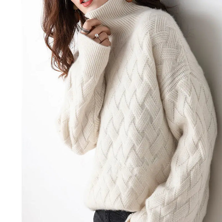 Feliciana | High Neck Knit Jumper
