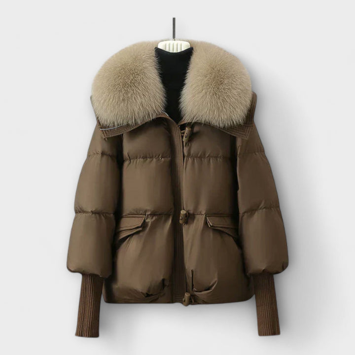Lucyna | Elegant Jacket with Faux Fur