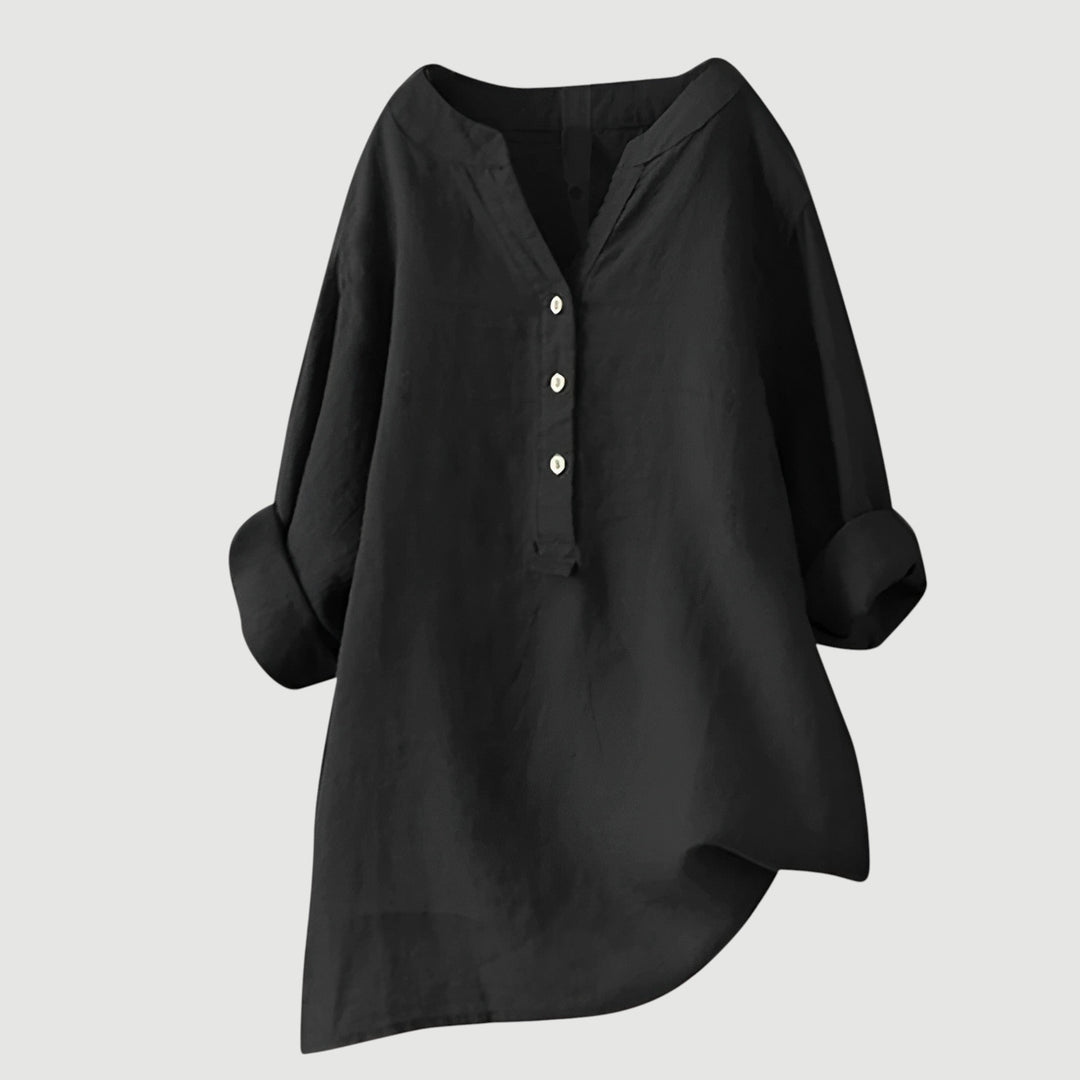 Freja™ | Lightweight and comfortable women's linen blouse