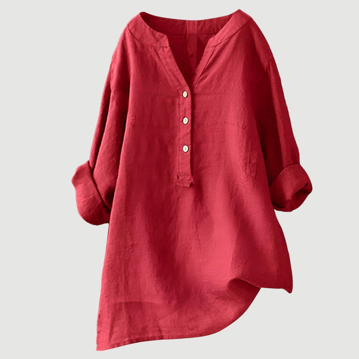 Freja™ | Lightweight and comfortable women's linen blouse