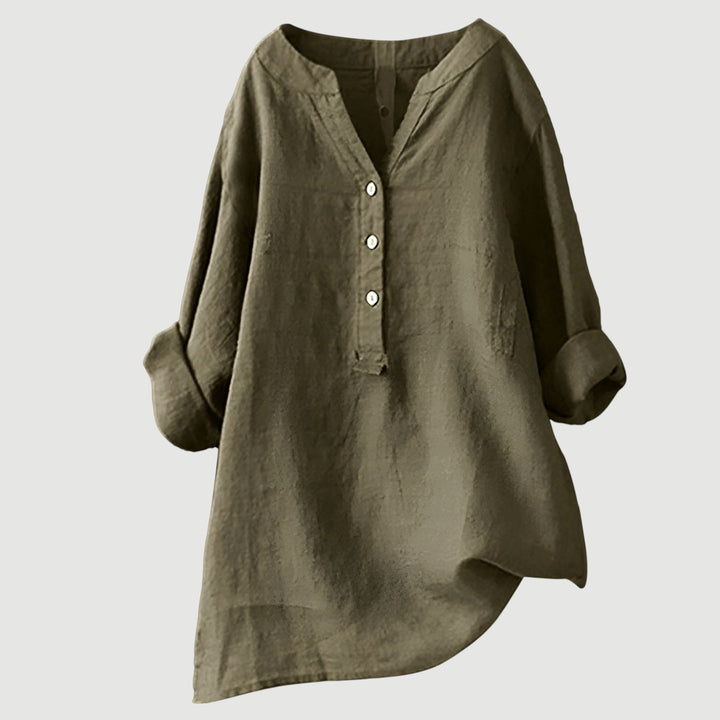 Freja™ | Lightweight and comfortable women's linen blouse