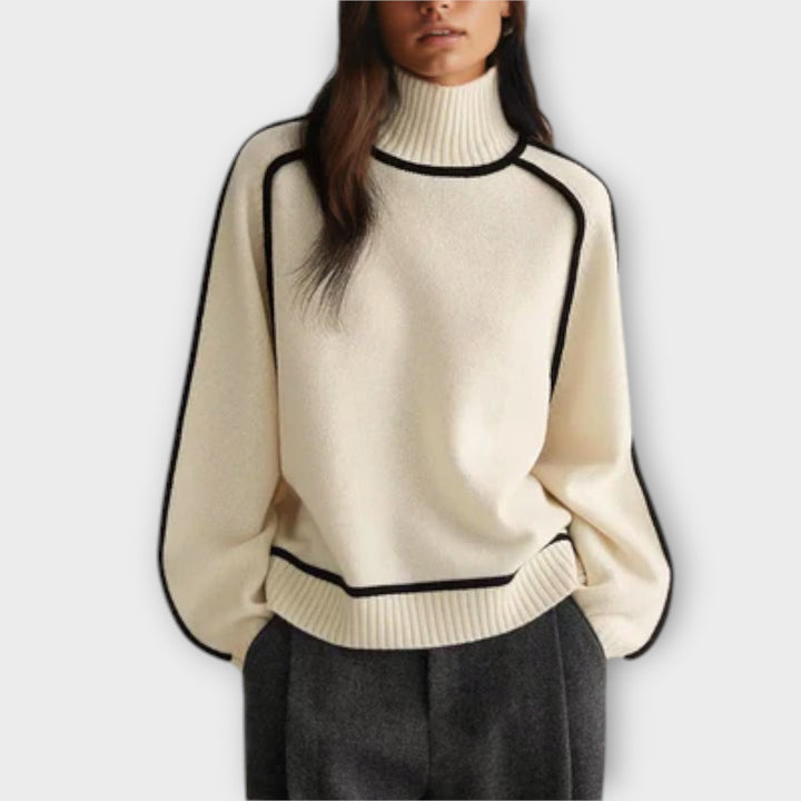 Emilie | Soft & Elegant Turtleneck Jumper