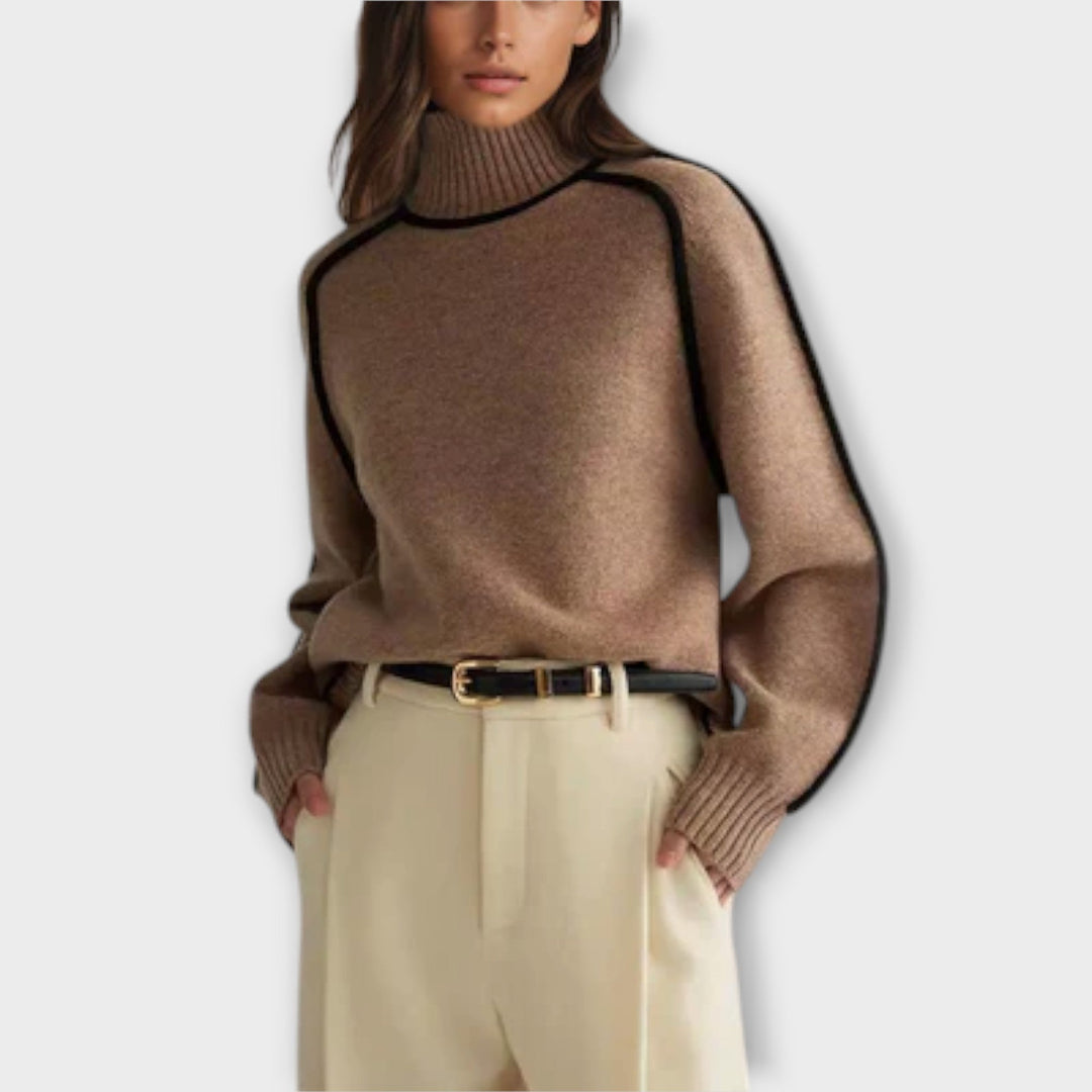 Emilie | Soft & Elegant Turtleneck Jumper
