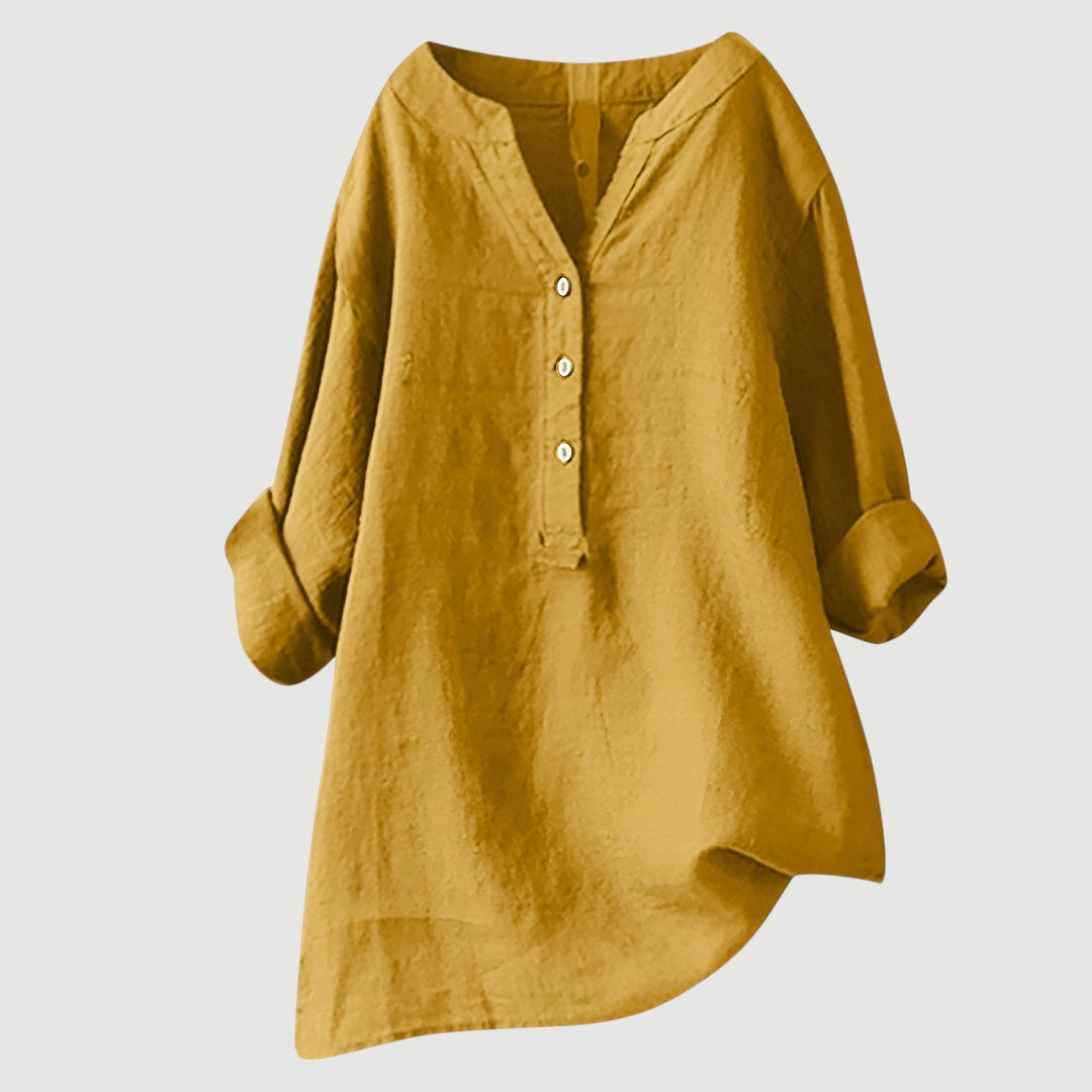 Freja™ | Lightweight and comfortable women's linen blouse